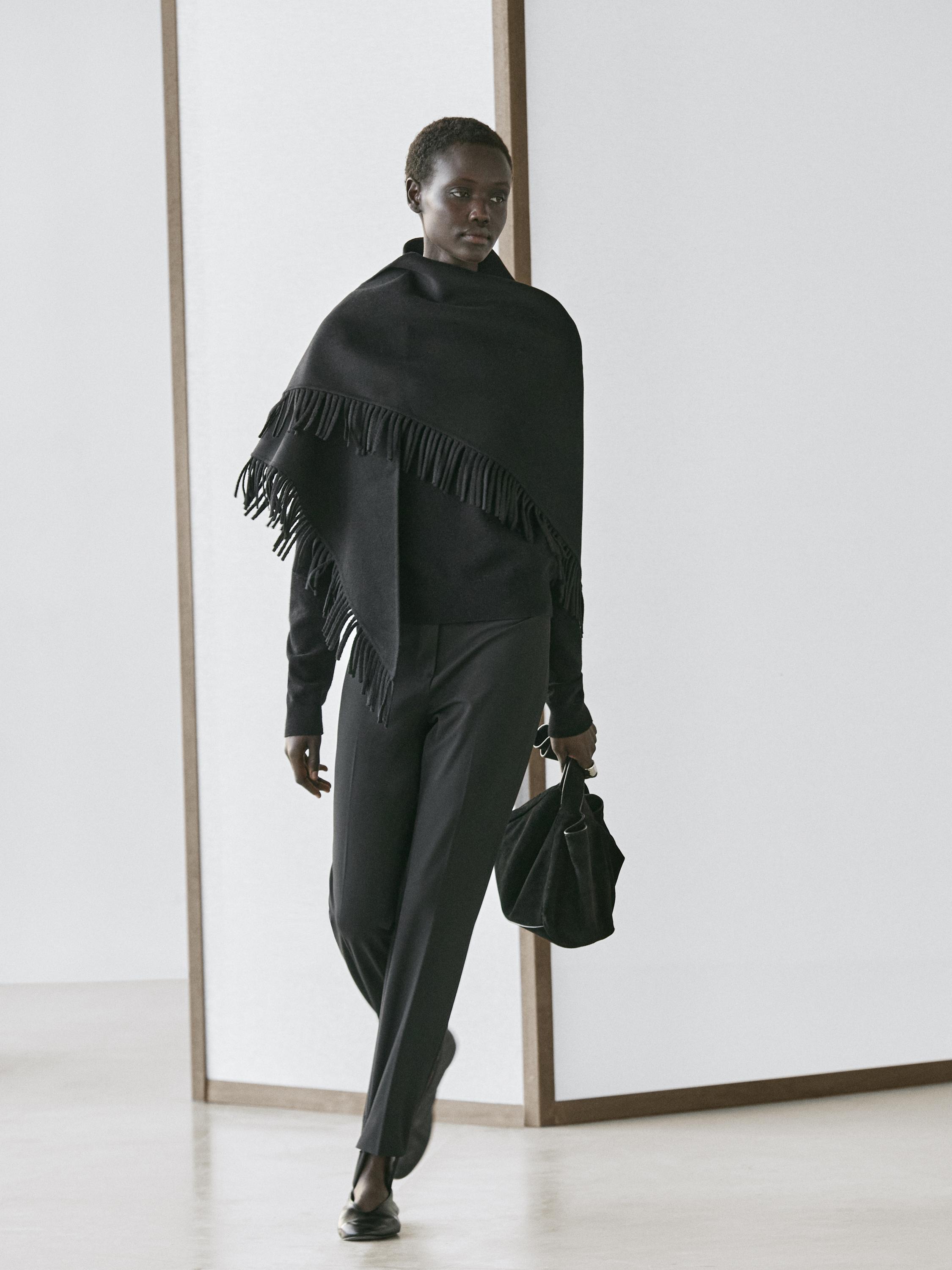 Pantalon avec élastique dans le bas